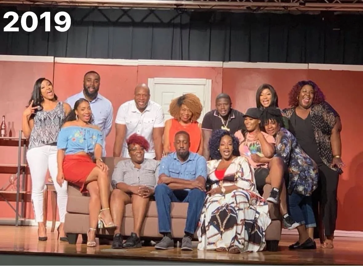 Cast photograph from a 2019 production