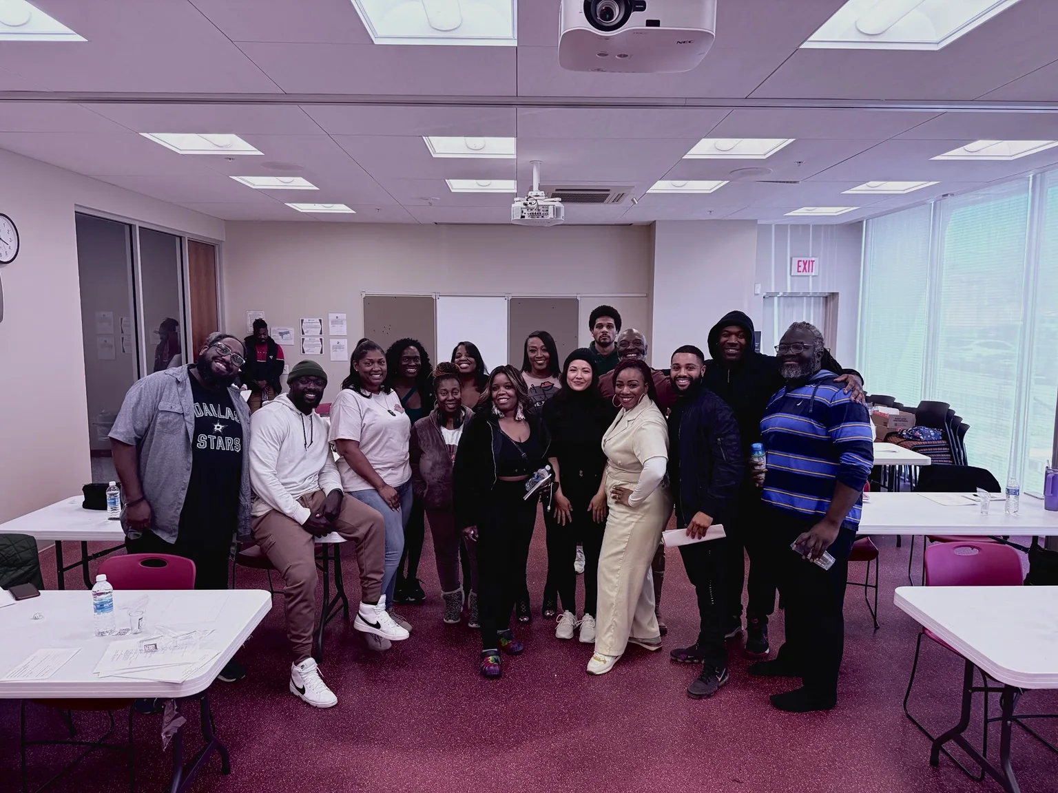 Creative workshop group photograph